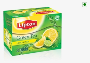 Lipton Green Tea Bags Honey Lemon 25 Pcs