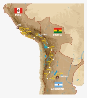 06/01 Start Podium In Lima, Stage To Pisco - 2018 Dakar Rally Map