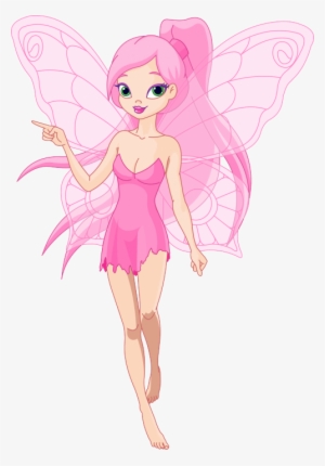 Tubes Petits Personnages Varies Png - Pink Cartoon Fairy