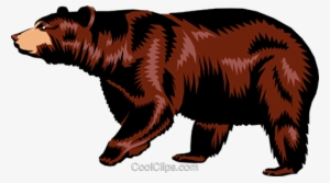 Urso Pardo Livre De Direitos Vetores Clip Art Ilustração - Медведь Вектор Png