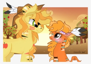 Cheschire-kaat, Blushing, Braeburn, Braeheart, Feather, - Comics