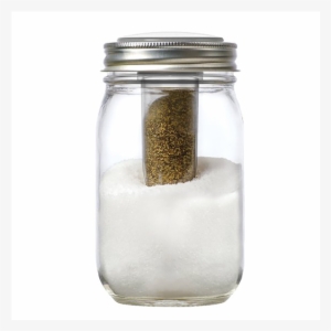 Click To Enlargeclick To Enlarge - Jarware Salt & Pepper Shaker Mason Jar Lid
