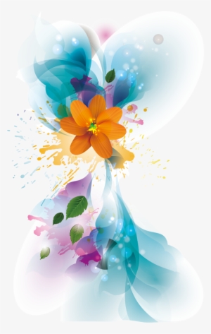 Png Free Stock Euclidean Art Watercolor Flowers Transprent - Floral Background Adobe Photoshop