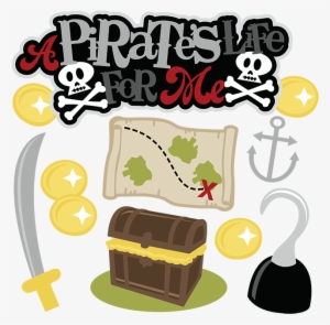 A Pirate's Life For Me Svg Files For Cutting Machines - Miss Kate Cuttables Pirates