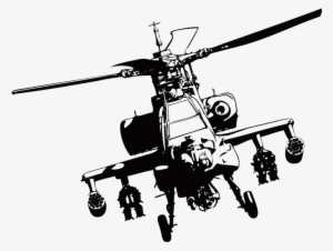 boeing ah apache clip art transprent png - apache helicopter vector