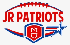 Jr Patriots Red Loges - Millard West Logo