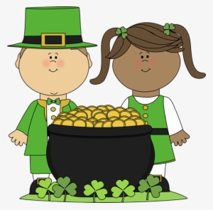 St Patricks Kids Pot Of Gold - March Morning Work For Kindergarten
