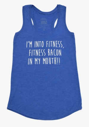 Fitness Bacon Tank Top Ladies