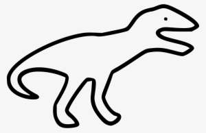 Dinosaur Png Icon Download Onlinewebfonts Com - Portable Network Graphics