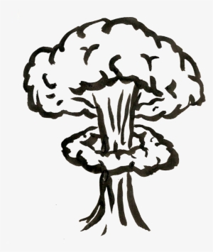 Drawn Explosions Mini Nuke - Dibujos De Explosiones Nucleares
