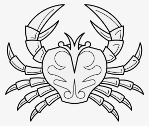 Crab - Line Art