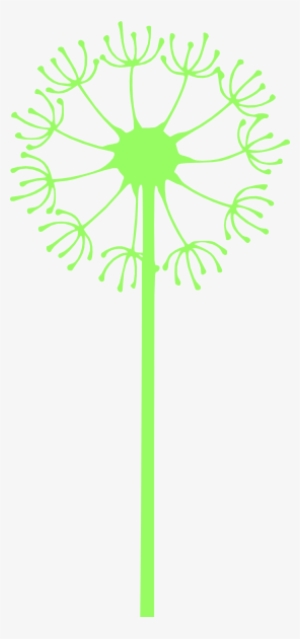How To Set Use Dandelion Lime Green Clipart