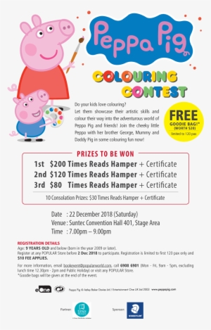 Peppa Pig Colouring Contest - Peppa Pig
