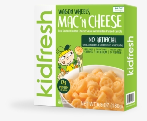 Wagon Wheels Mac 'n Cheese - Kidfresh Wagon Wheels Mac & Cheese
