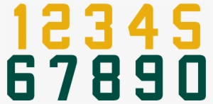 Yyrhc2h - Sports Number Font
