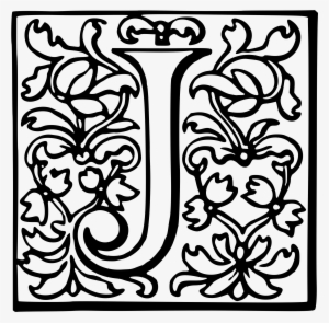 Clipart - Designs For Letter J
