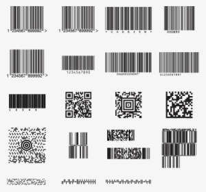 Support For All Major Barcode Types - Barcode Samples With Different Symbologies