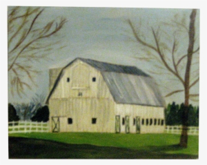 Drawing Farmhouse Painting Svg Freeuse - Barn