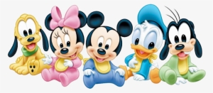 Disney Baby Png - Baby Mickey Mouse And Friends