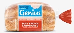Soft Brown Farmhouse 535g - Genius Gluten Free Triple Seeded Sliced Bread