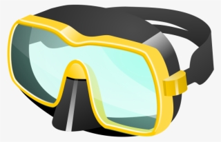 diving goggles, diver eyeglasses, diving, scuba - diving mask clipart