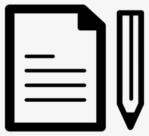 Pen And Paper Comments - Free Paper Icon Vector