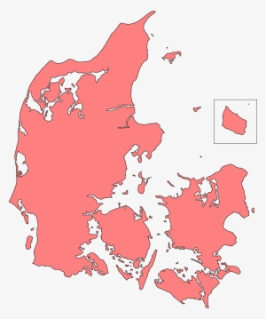 Denmark Blank Transparent Bkgd - Denmark Map Transparent