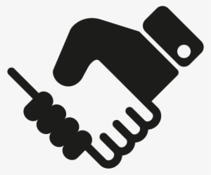 Visit Match Hub > - Handshake Icon