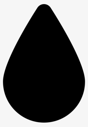 Water Drop Black Shape Comments - Drop Silhouette