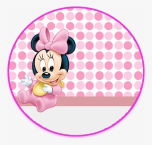 Alfajores3 Candy Bar Minnie Bebe 2 Kit Imprimible Baby Minnie Mouse Invitations Baby Shower Transparent Png 418x400 Free Download On Nicepng