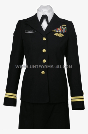 Us Navy Female Officer / Cpo Service Dress Blue Coat - Air Force