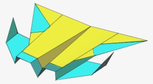 standard paper airplane - ketch paper plane