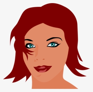 Red Haired Woman Cartoon