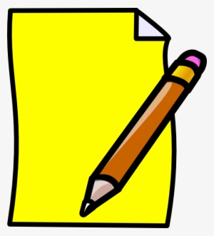 Paper Clip Art - Yellow Clip Art Paper