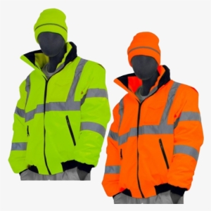 We Have Expanded Our Services With Sewing On Reflective - Majestic 75-1301 Hi-viz Waterproof Jacket