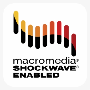 Macromedia Shockwave Enabled Logo Png Transparent & - Transparency