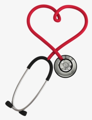 Doctor Tools Vector Png Download - Heart Stethoscope