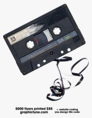 Cinta De Cassette De Psd - Cassette Tape Png