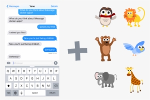 Imessage Plus Gus Characters