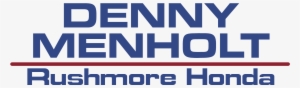 Denny Menholt Rushmore Honda Logo - Denny Menholt Cody