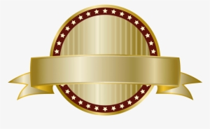 Golden Label Png Download Image - Empty Logo Png Gold