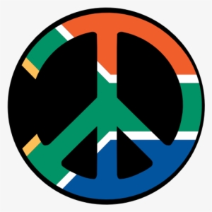Peace Clipart Africa - South African Flag Peace