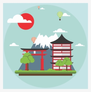 Japan And Global History, 1550-1900 - Japan Background Vector