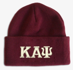 Kappa Alpha Psi Greek Letter Knit Beanie Cap - Beanie