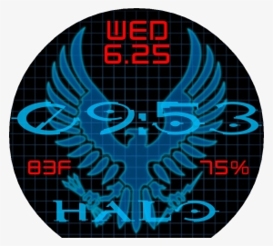 Halo Unsc 24h Watch Face Preview