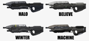 I'd Make These Ar Skins Become A Reality - Halo 5 Assault Rifle Skins