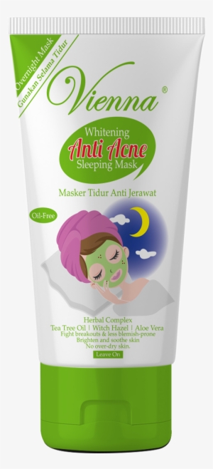 vienna face mask anti acne sleeping mask - vienna sleeping mask