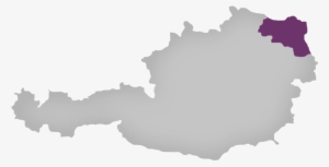 Region - Weinviertel - Austria Map Blue
