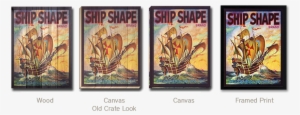 Ship Shape - Poster