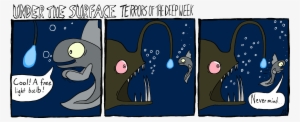 Under The Surface Terrors Of The Deep Week Comic - Keen